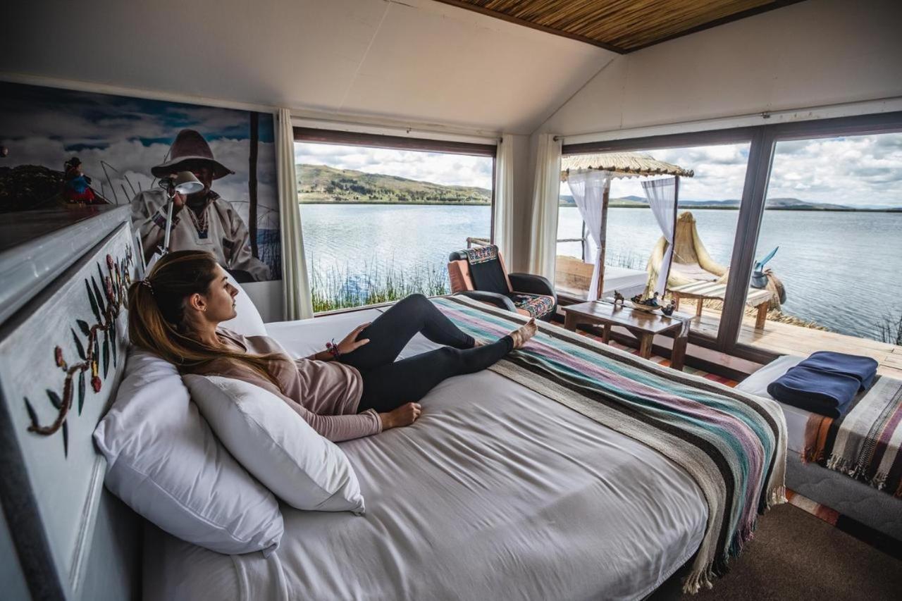 Uros Kay Pacha Lodge Puno Extérieur photo