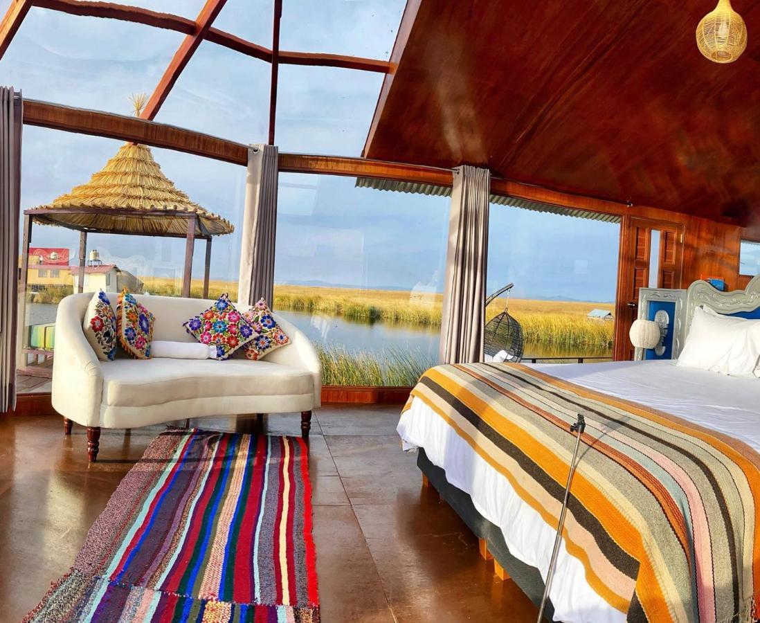 Uros Kay Pacha Lodge Puno Extérieur photo
