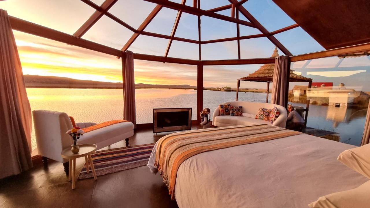 Uros Kay Pacha Lodge Puno Extérieur photo