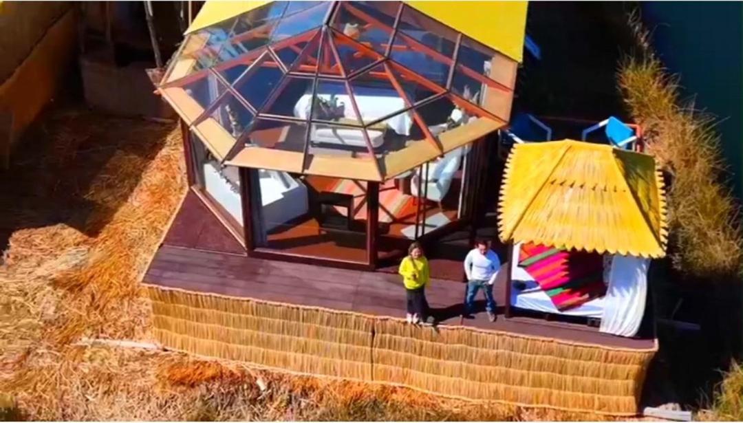 Uros Kay Pacha Lodge Puno Chambre photo