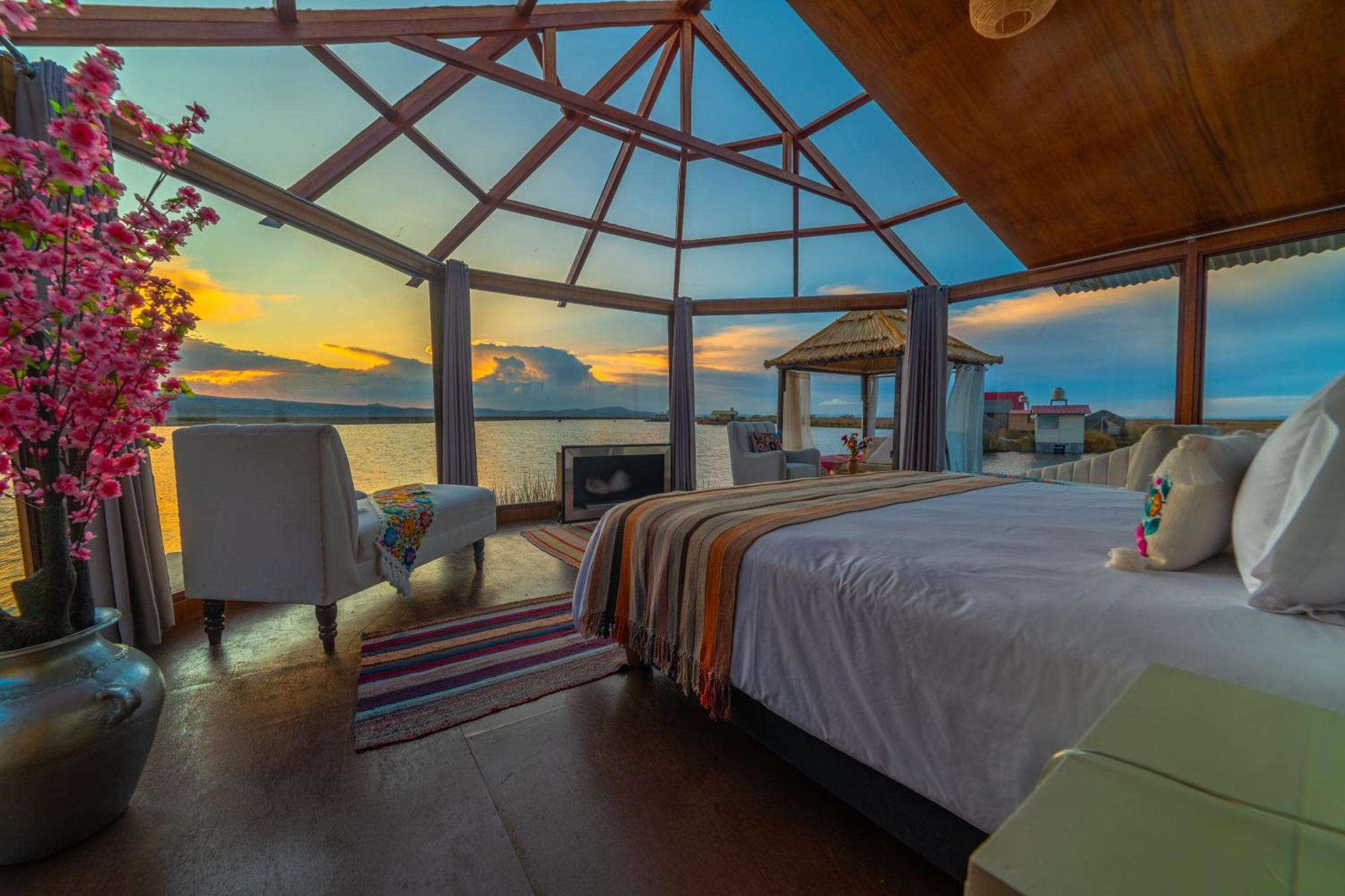 Uros Kay Pacha Lodge Puno Chambre photo