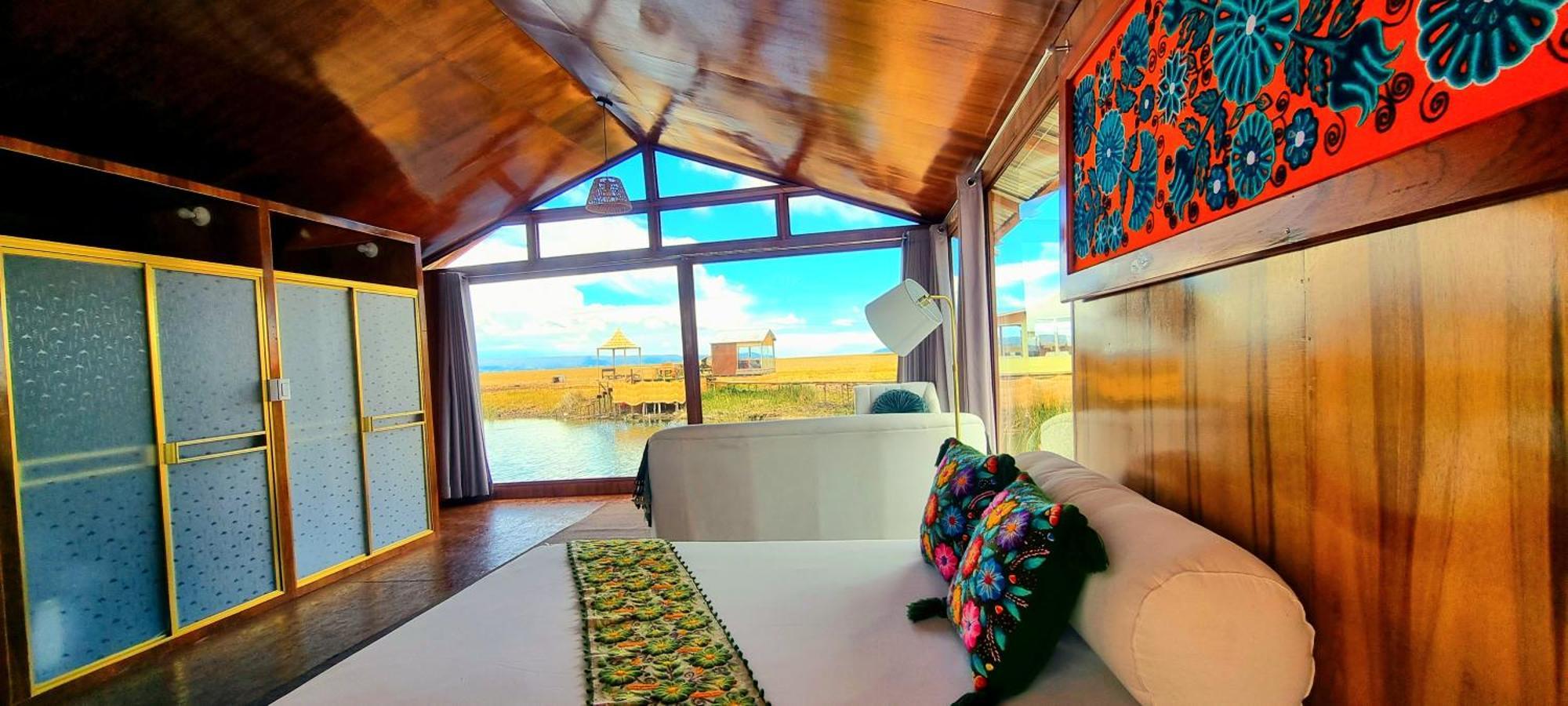 Uros Kay Pacha Lodge Puno Chambre photo