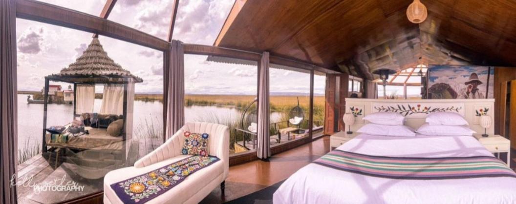 Uros Kay Pacha Lodge Puno Chambre photo
